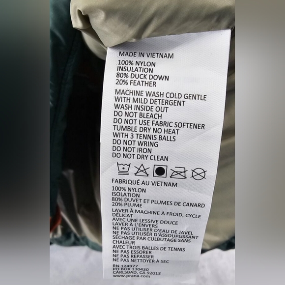 NWT🔥Down PrAna Red Slate Vest 🌎Fishing, Hiking, Hunting & Casual Gear - Picture 8 of 11